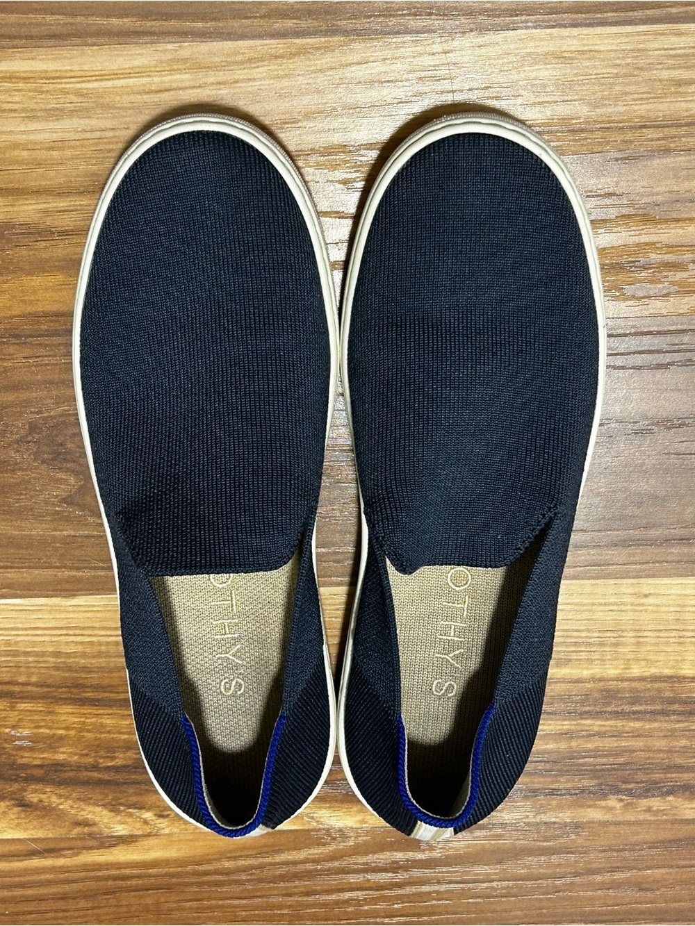 Rothy’s Slip on Sneaker in Navy